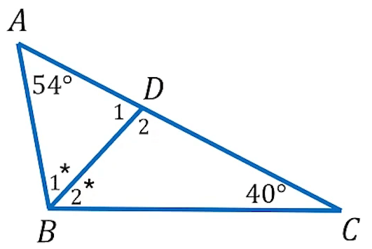 Hoeken berekenen in figuren met meerdere driehoeken oefenen | StudyGo
